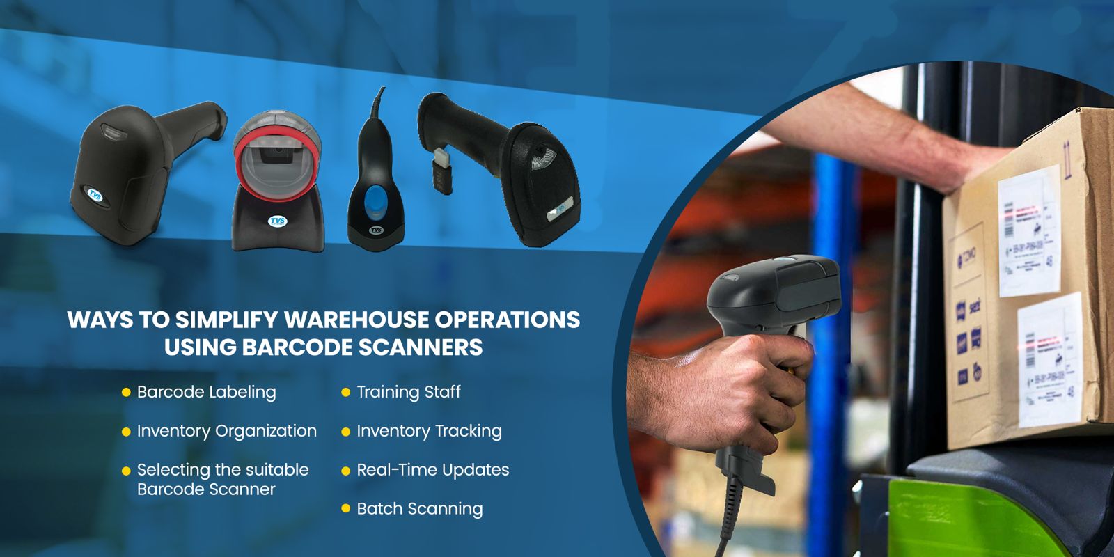 How to easily manage warehouse operations using barcode scanners?